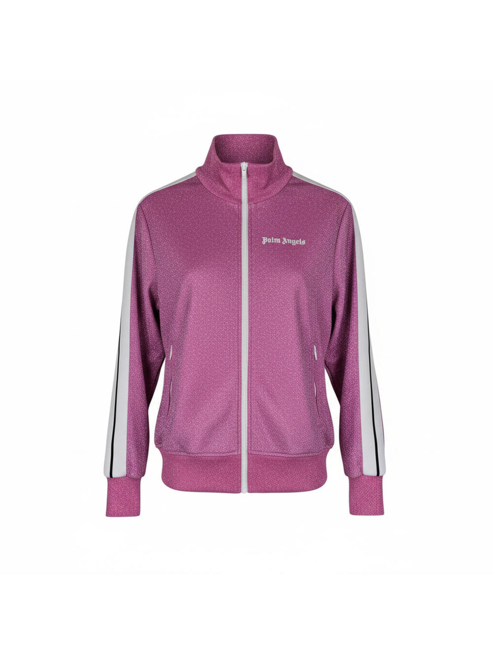 Palm Angels Lurex Track Jacket XS Fuchsia Pink Glitter Made in Italy✨🌴